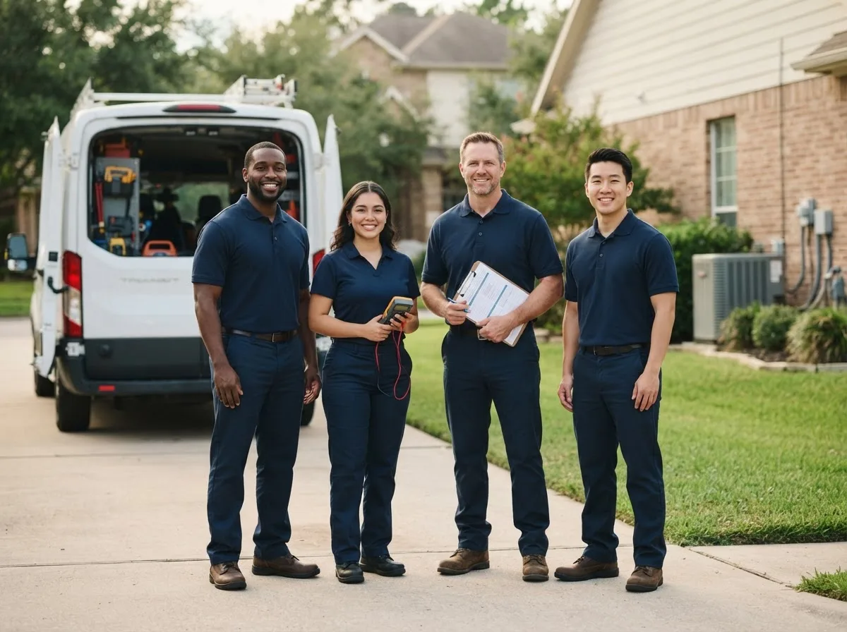 Certified HVAC technician near Bremond, TX